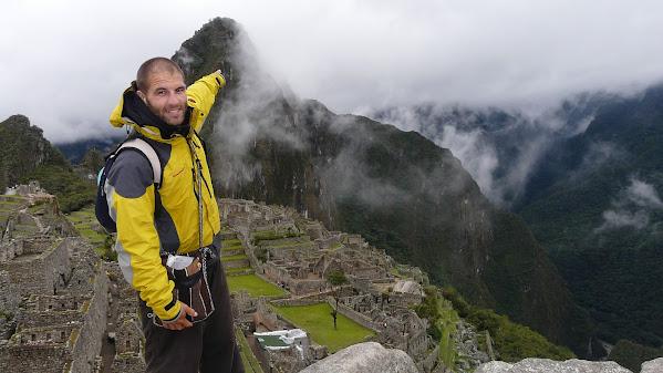 Yoann au Machu Picchu